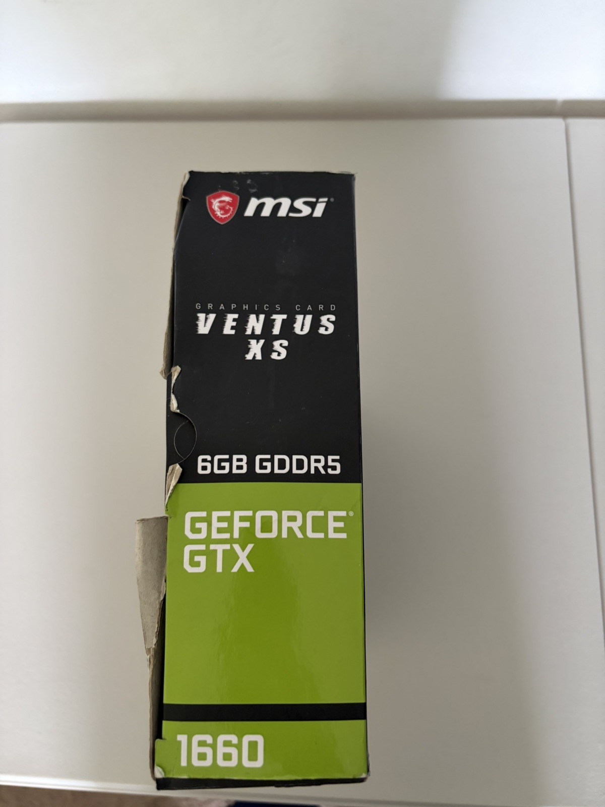 CIB Tested MSI GeForce GTX 1660 VENTUS XS 6G OC 6GB GDDR5 1830MHz Graphic Card