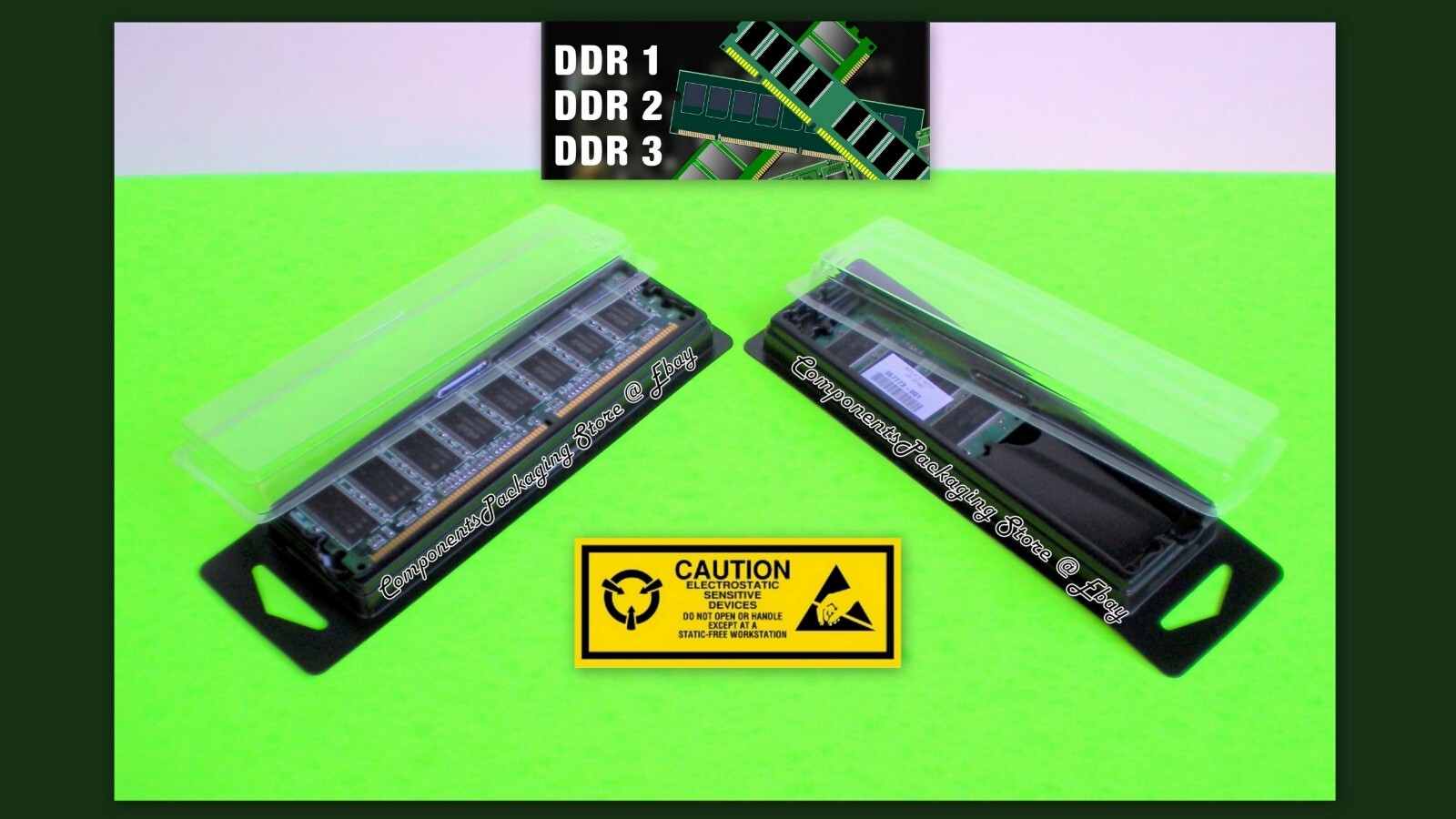 Memory Packaging Case for DIMM or SODIMM Modules – Lot of 5 15 25 40 80 150