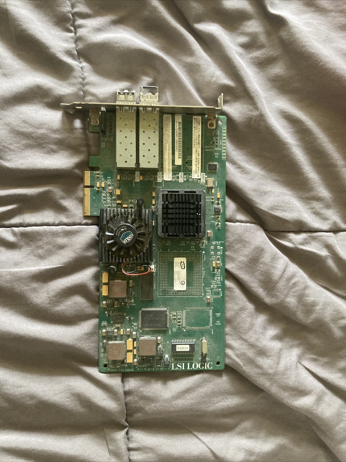 LSI LOGIC LSI7202EP 2G Dual Port Fibre Channel Host Bus Adapter