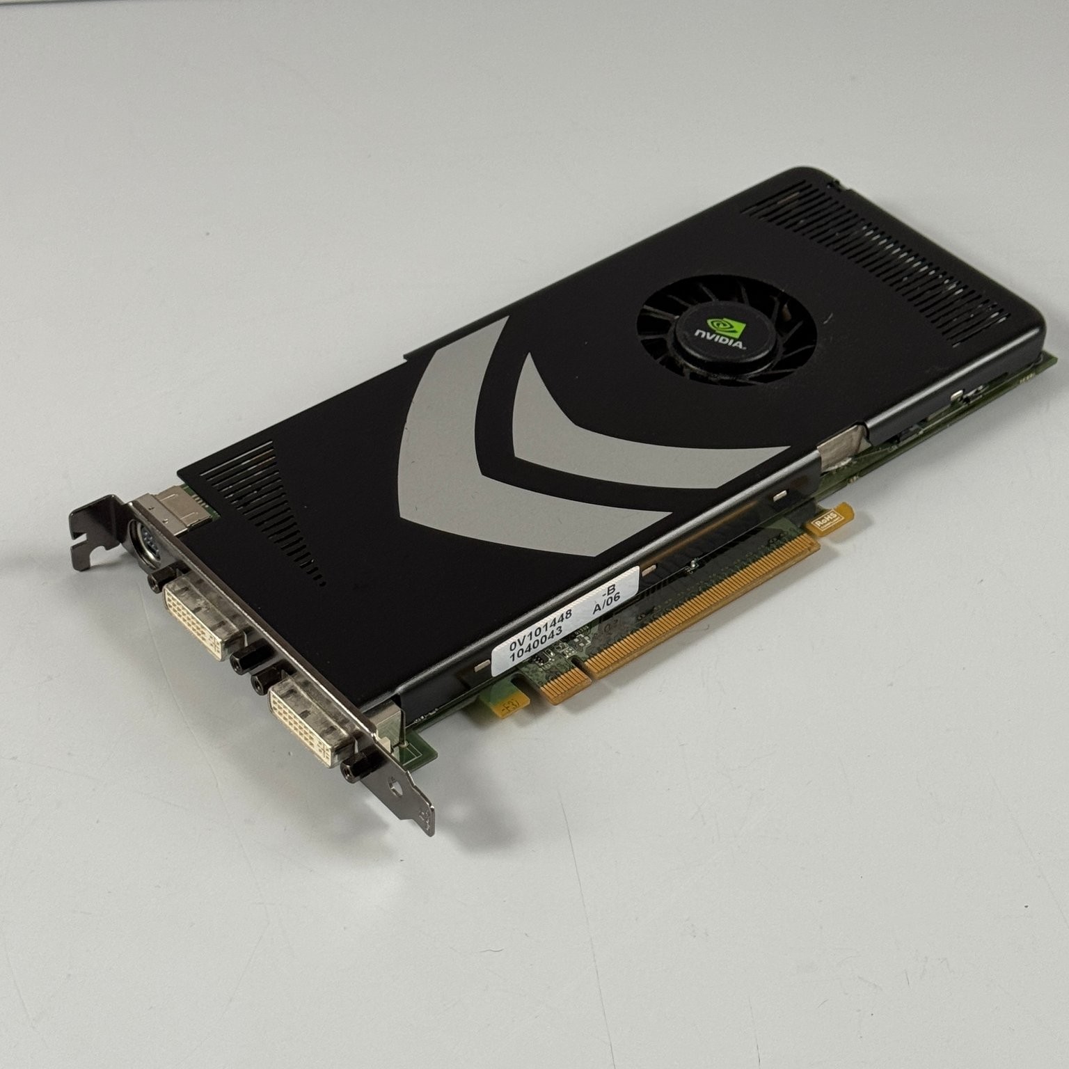 NVIDIA GeForce 8800 GT 512MB PCIe Graphics Card Dual DVI S-Video GPU WORKS