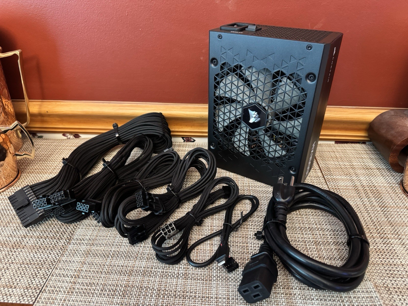 Corsair HX1500i 1500W 80+ Platinum Fully Modular ATX Power Supply PSU Open Box