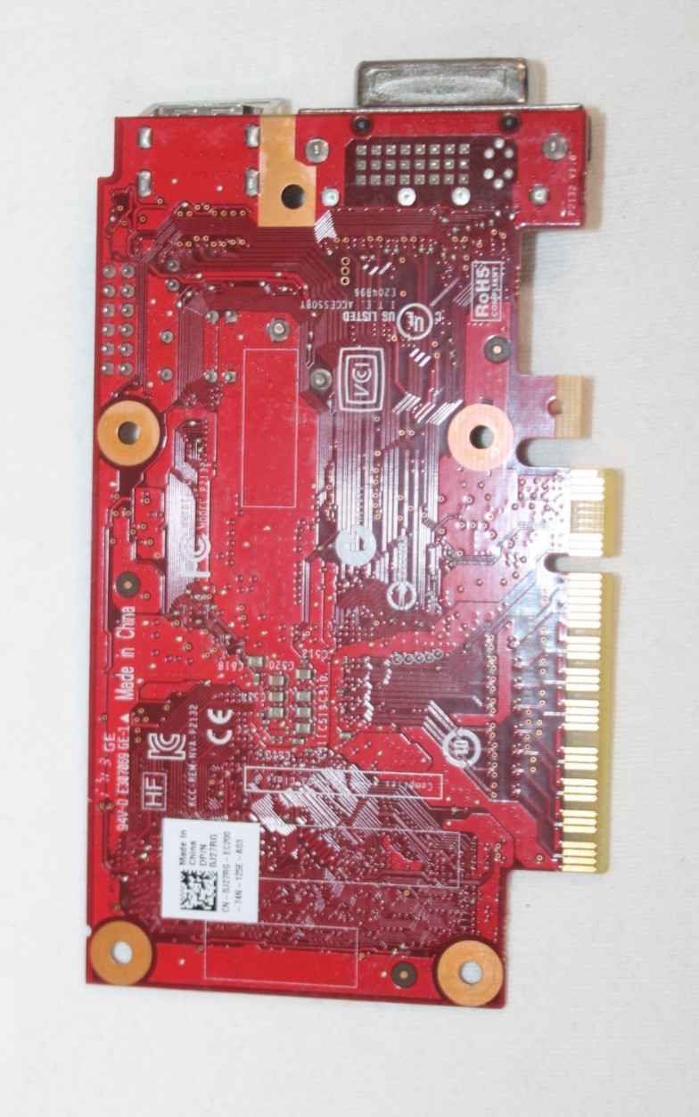Dell Nvidia GeForce GT 730 DE 2GB Video Card DP/N 0J27RG CN-0J27RG-EC200-74N-125