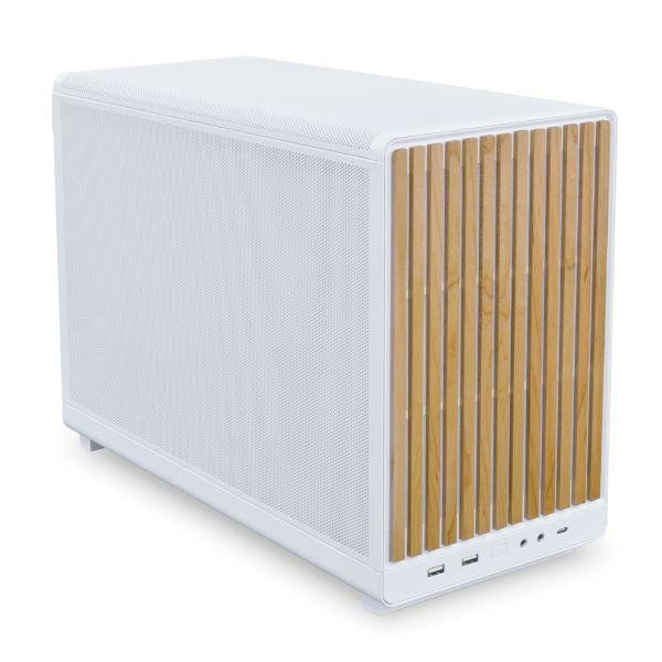Lian Li A3-mATX Micro Tower White, Wood