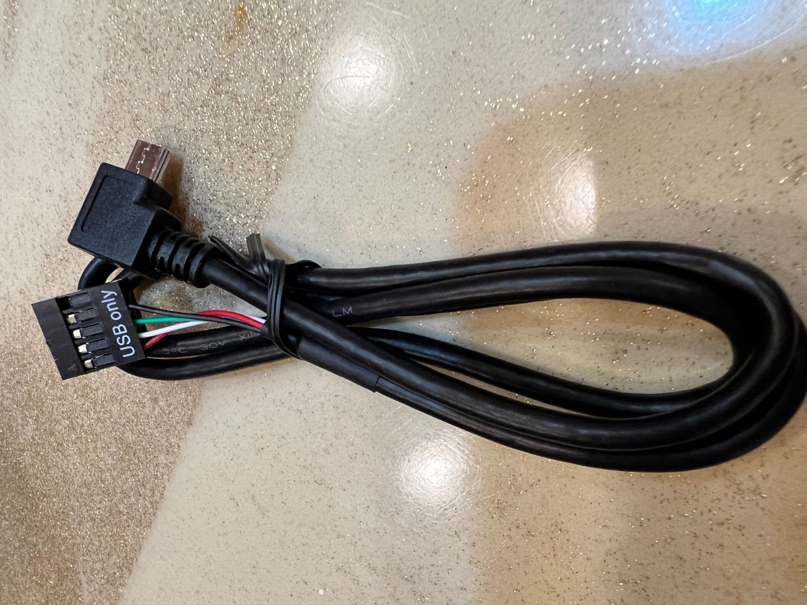 CORSAIR iCUE H115i ELITE CAPELLIX CPU Cooler LINK USB Cable (mini USB) Cord