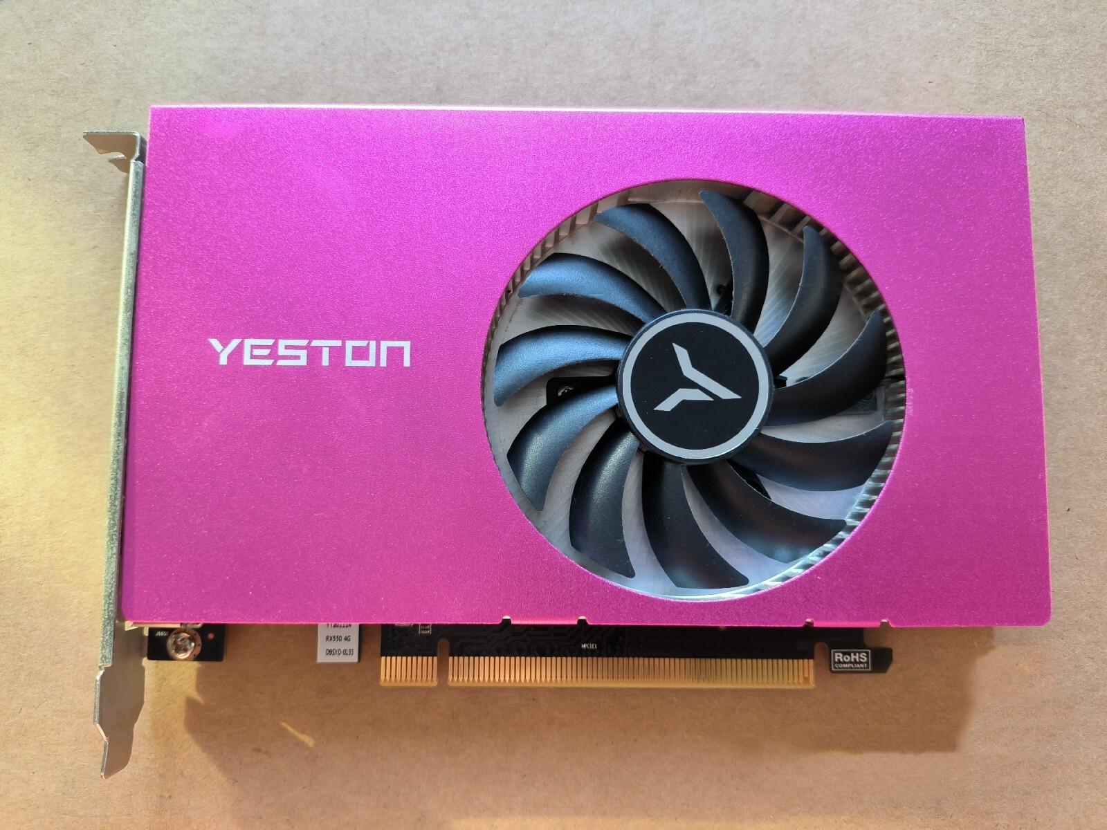 YESTON Radeon RX550 4GB GDDR5 PCI-E Multi-screen Graphics Video Card 4*HDMI