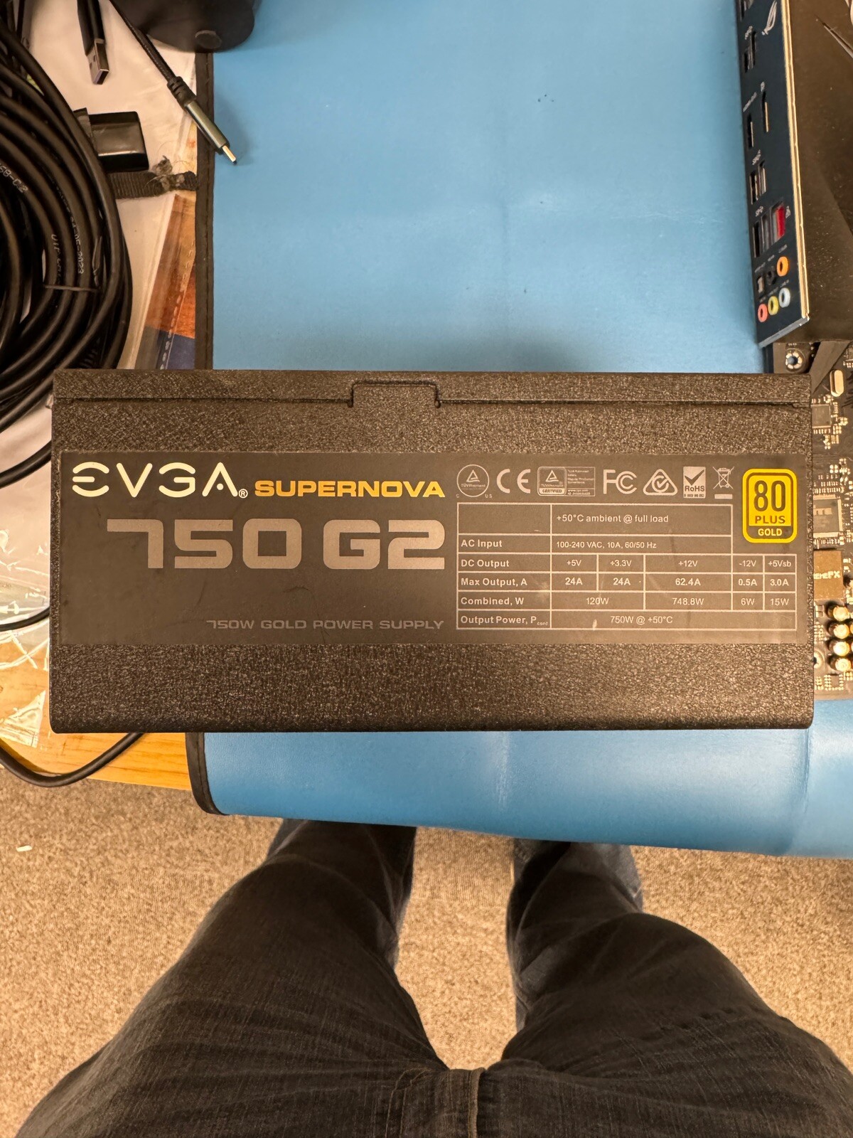EVGA SuperNOVA 750 G2 Modular 750W Power Supply – Black