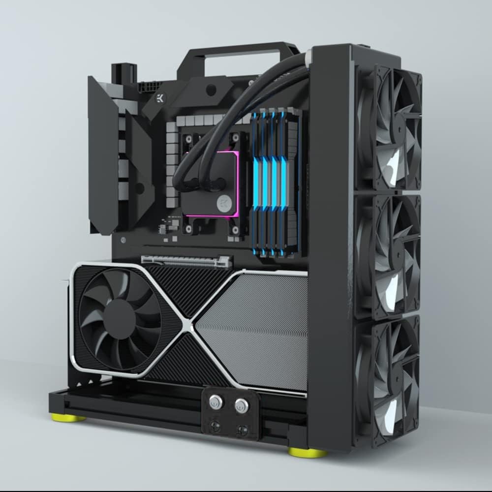 PC Creative Assembly Frame Test Bench，Open Air Frame Case, DIY Computer Mothe…