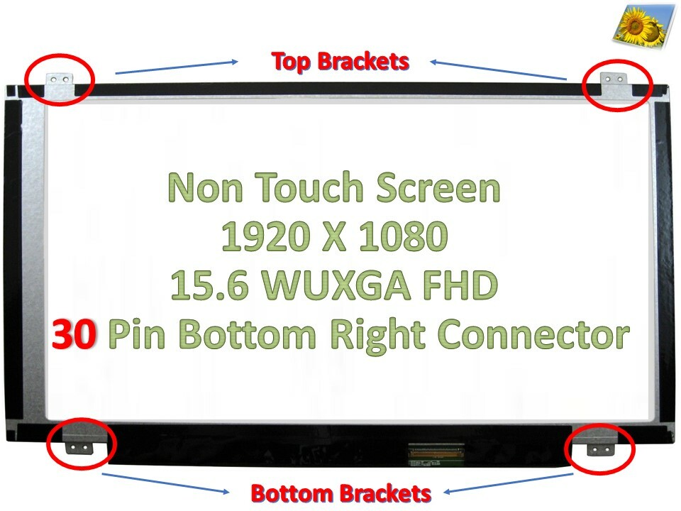 HP Zbook 15U G3 HP Zbook 15U G4 LED LCD Screen Matte FHD 1920×1080 Display 15.6″