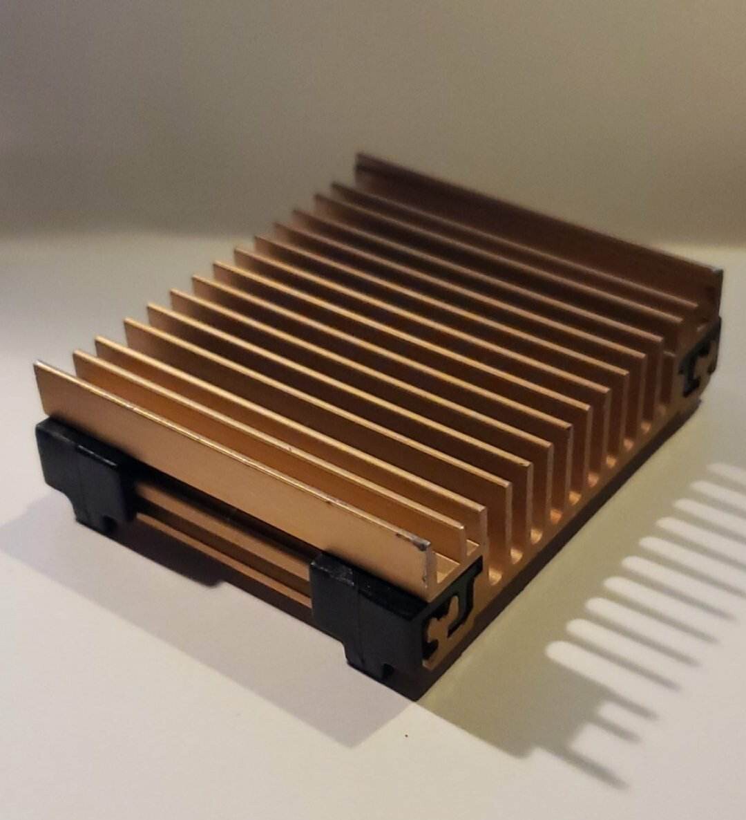 CPU Golden Aluminum Heat Sink with holder, CPU Bracket Heatsink