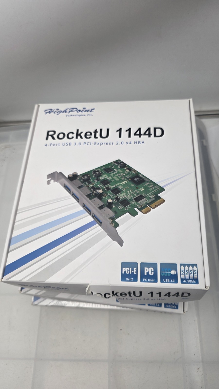 RocketU 1144D4-Port USB 3.0 PCI-Express 2.0 x4 HBA