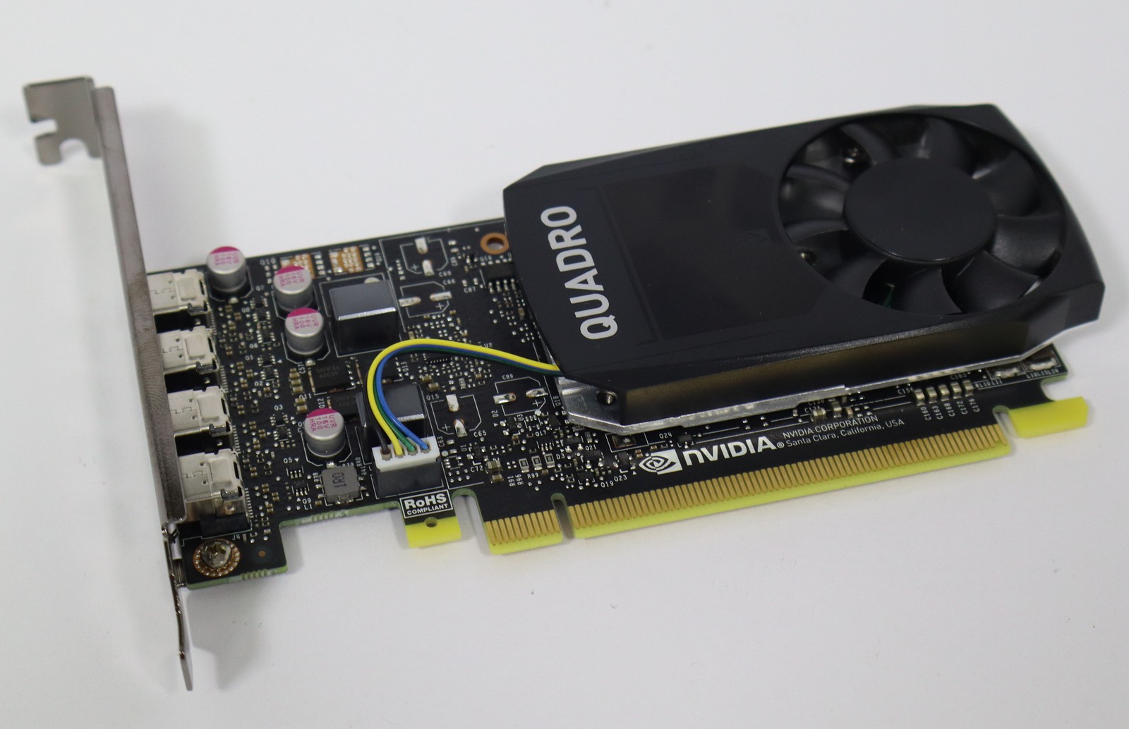 DELL NVIDIA Quadro P1000 4GB GDDR5 GPU Graphics Card G7T21 Full Height
