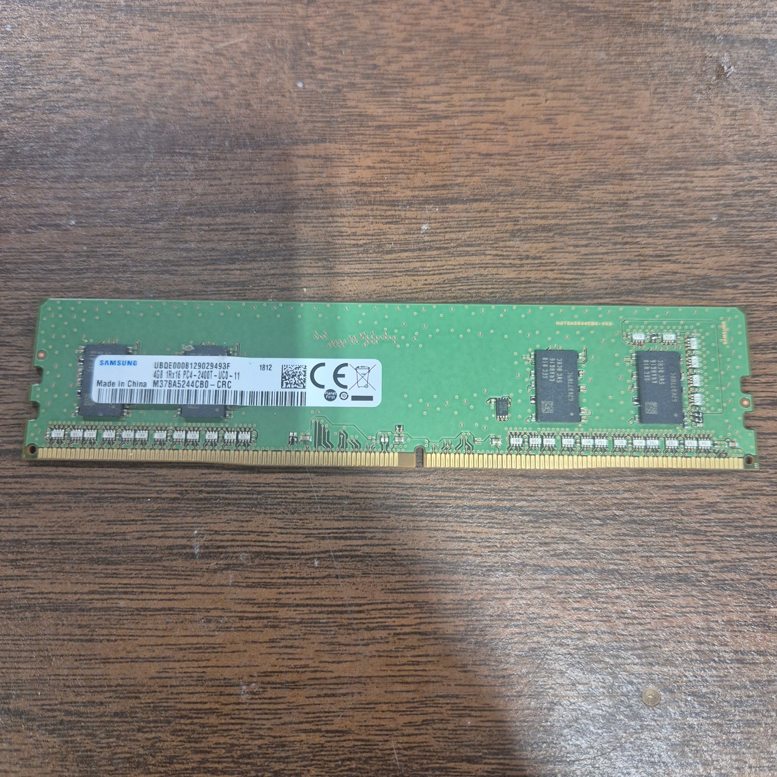 Samsung 4GB DDR4 PC4 2400MHz Desktop RAM Memory | M378A5244CB0-CRC | Tested!