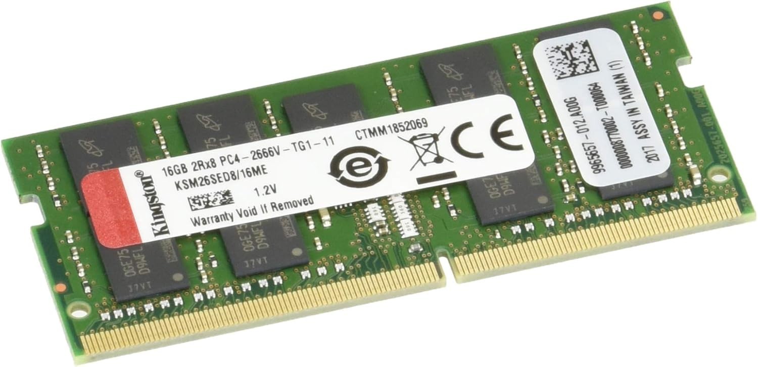 Kingston KSM26SED8/16ME 16GB DDR4 2Rx8 PC4-2666V ECC SODIMM