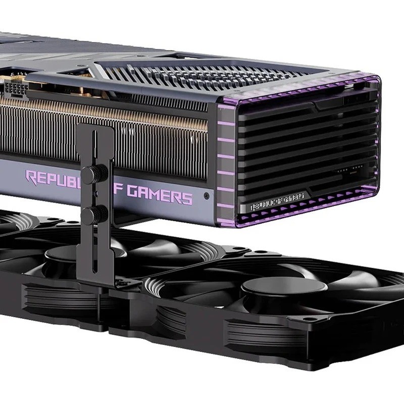 GPU Holder Adjustable Metal Graphics Card Support Bracket Computer Chassis Stand