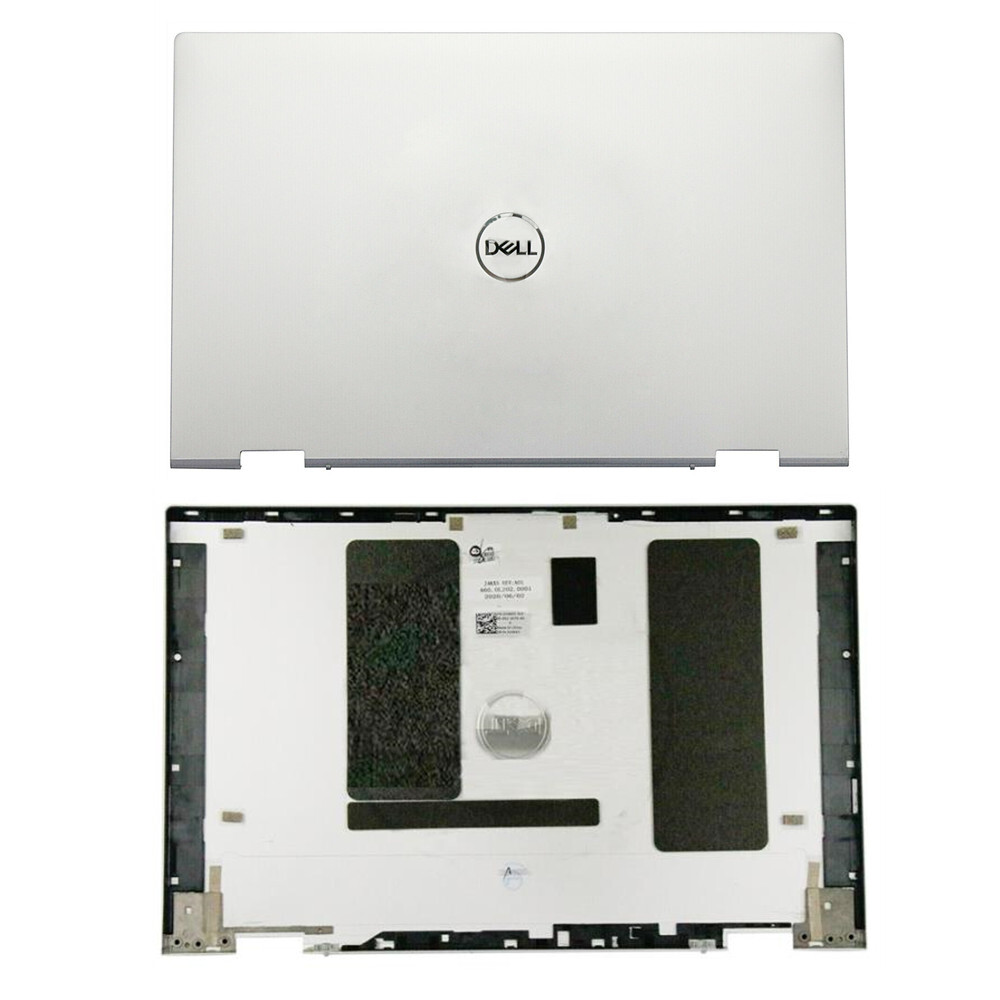 New 2-in-1 Sliver Lcd Back Cover Lid 0J4KX5 For Dell Inspiron 13 7000 7300 7306