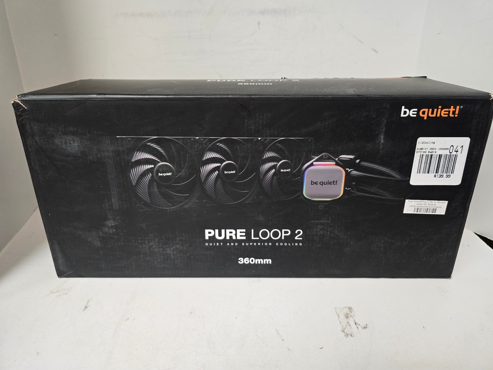 be quiet PURE LOOP 2 360mm All in One Liquid CPU Cooling Kit – Black