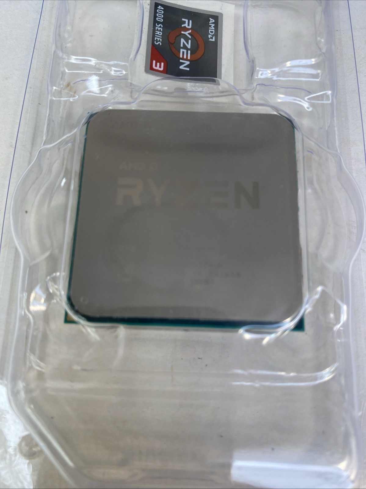 AMD Ryzen 3 4100 4-Core, 8-Thread Desktop Processor Looks Unused Original Box