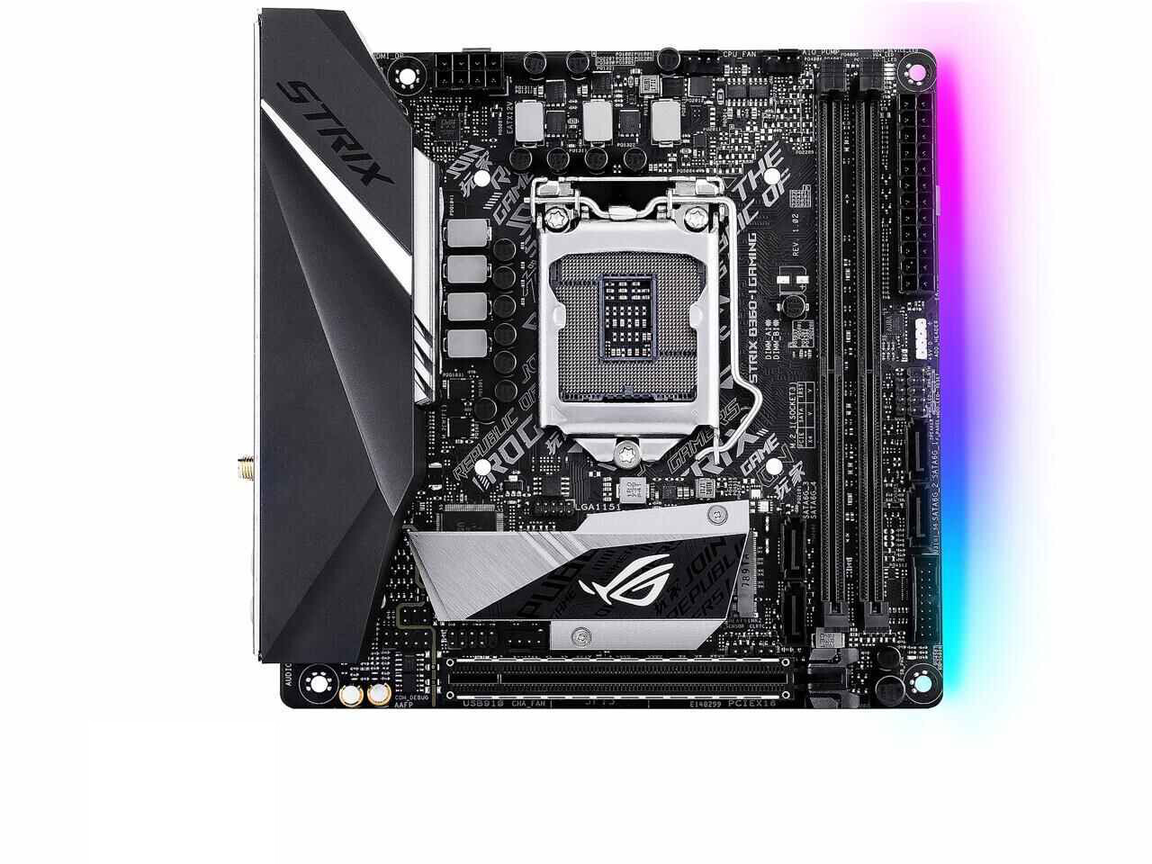 ASUS ROG STRIX B360-I GAMING Motherboard LGA 1151 Intel B360 DDR4 DIMM Mini-ITX