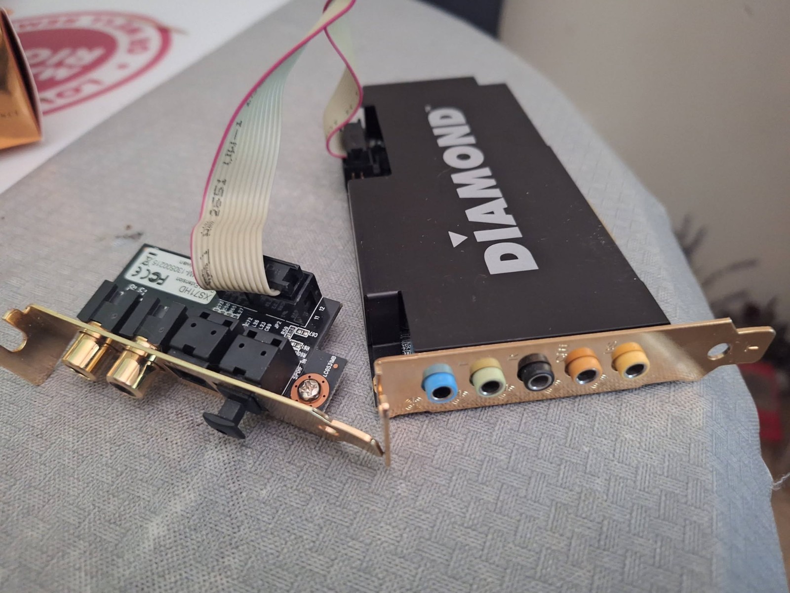 The Diamond Xtreme 7.1 sound card(PCI-E) WITH DRIVERS-24bit/192khz FULL HD!!