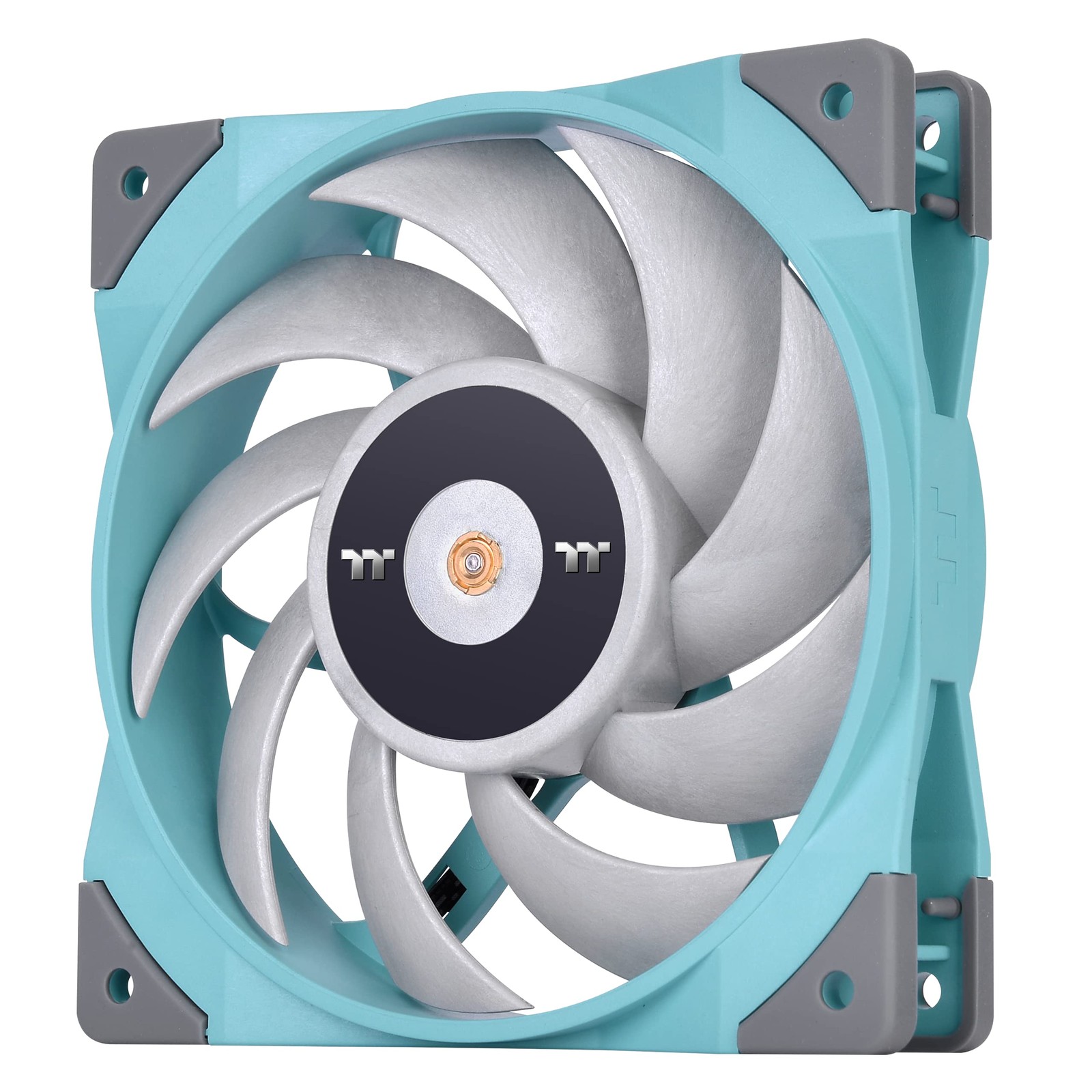 ToughFan 12 Turquoise High Static Pressure 2000 PWM, Metal-Reinforced Motor Hub,