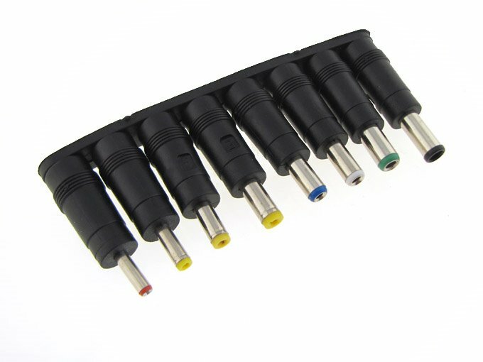 8 In 1 Power Barrel Jack Plug Universal DC Socket Changer 1.35/3.5 to 4.4/6.0