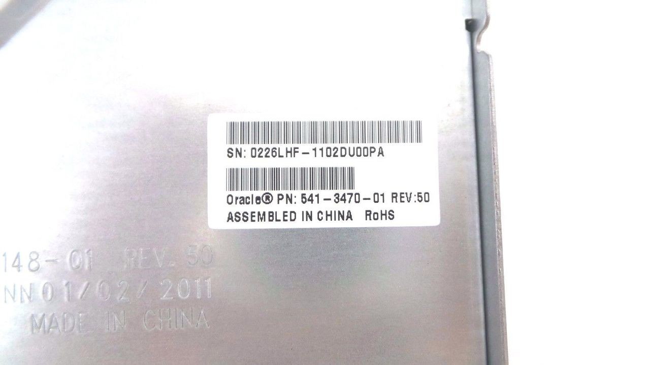 Sun Microsystems Oracle 541-4231 Sparc M4000 Server SATA DVD Backplane