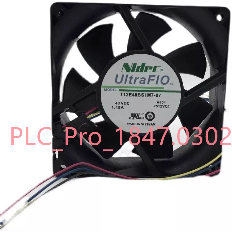 1PCS Cooling Fan T12E48BS1M7-07 48V 1.45A 120*120*38mm