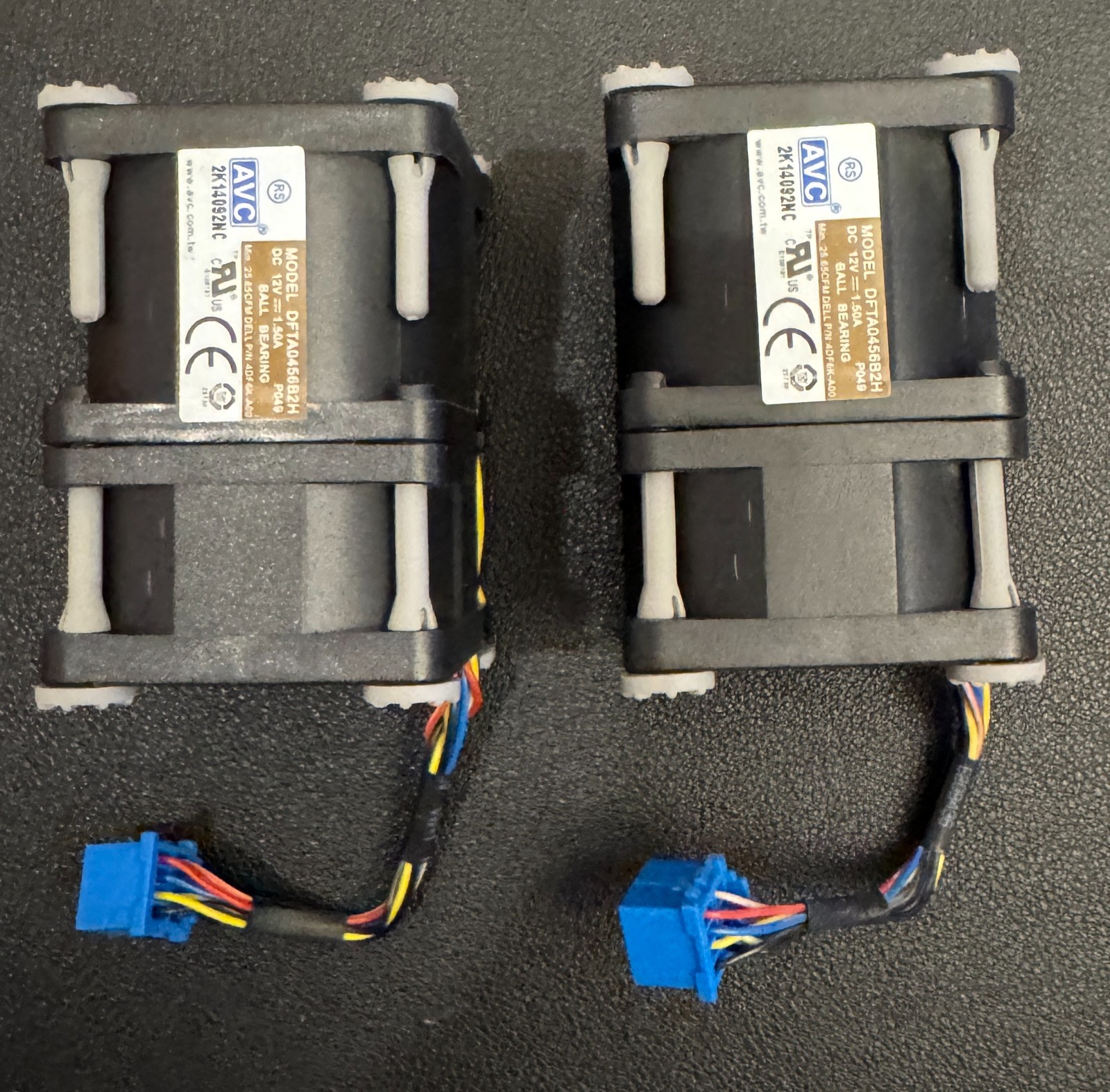 AVC DFTA0456B2H 4056 DC12V 1.50A 4CM DC Server Cooling Fan