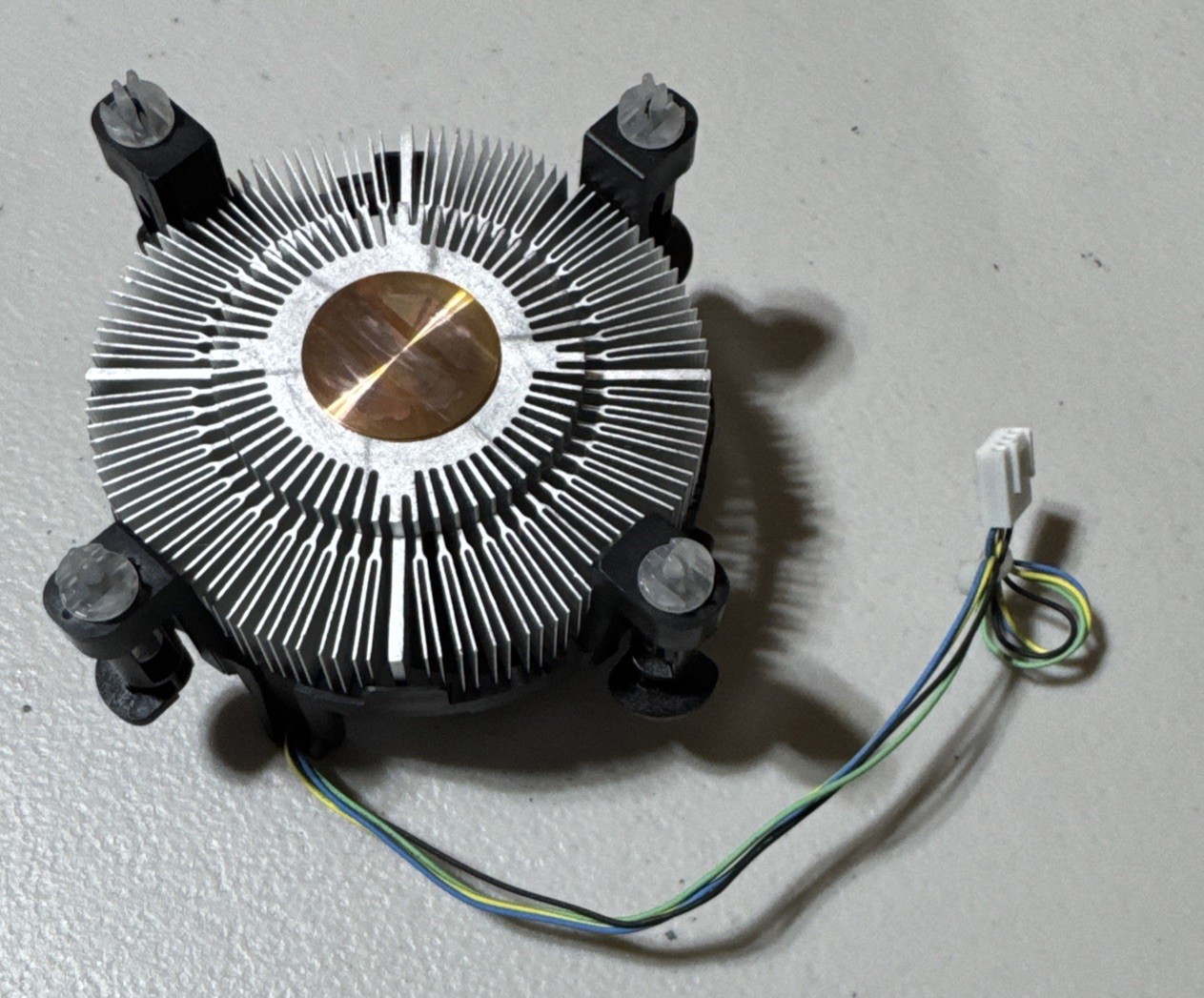 Intel Aluminum/Copper Heatsink Fan Cooler Assembly E97378-001