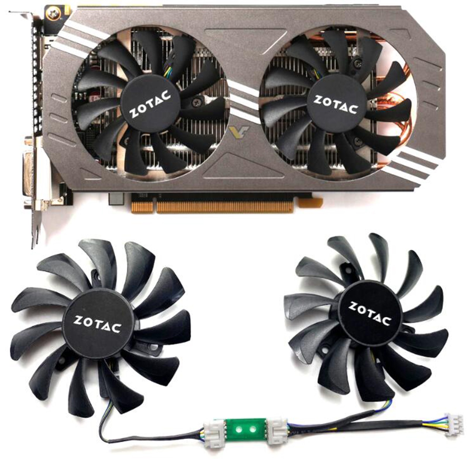 Replacement Cooling Fans for ZOTAC GeForce GTX 970 4GB Graphics Card
