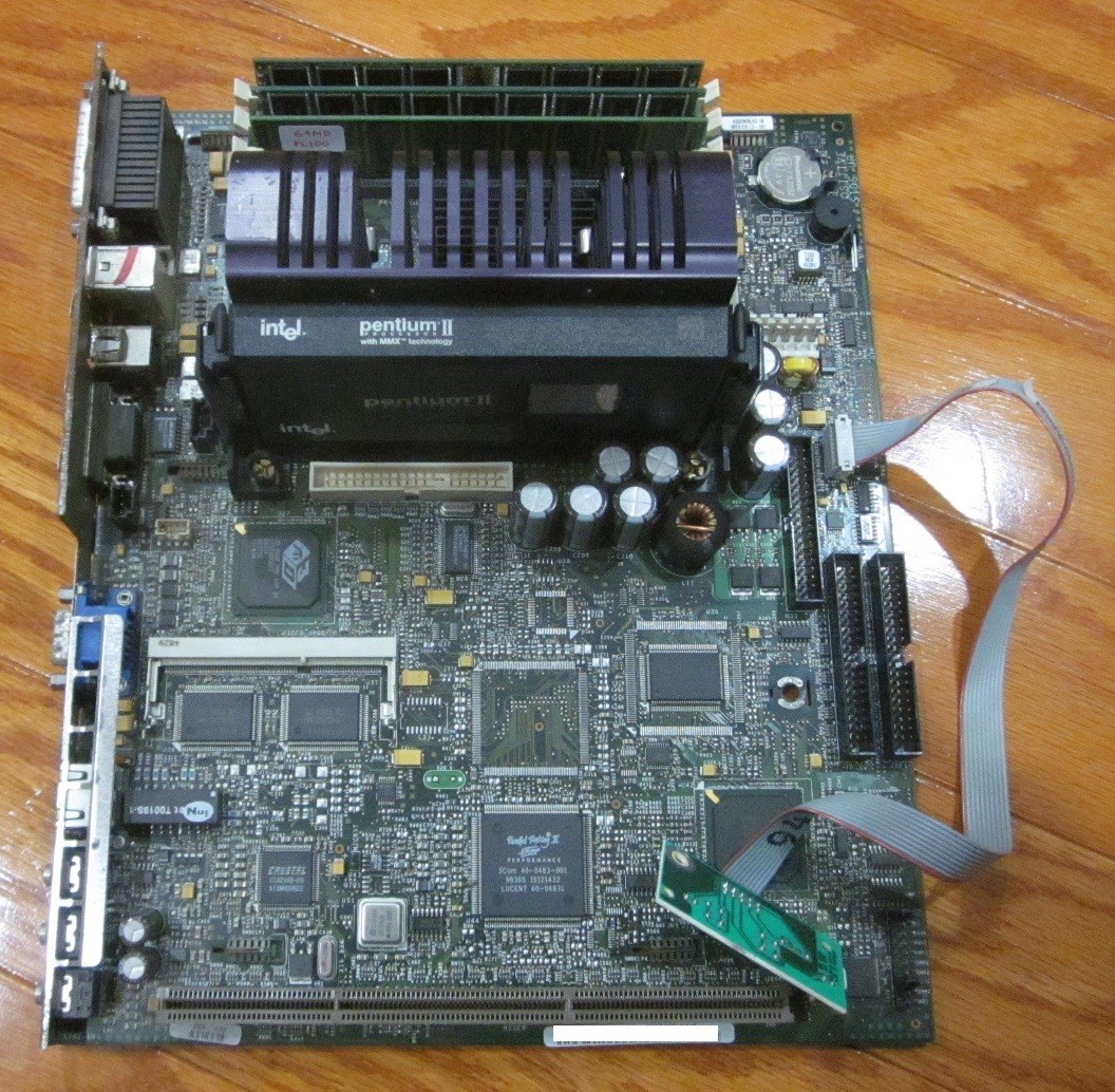 Dell OptiPlex GX1 Motherboard Pentium II 450MHz 320MB PC100 SDRAM Power Board