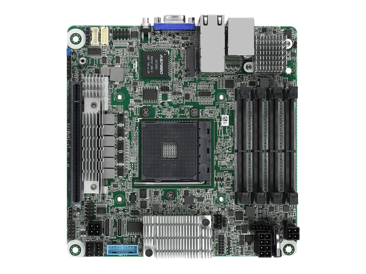 ASRock Rack X570D4I-2T Motherboard mini ITX Socket AM4 AMD X570 X570D4I-2T
