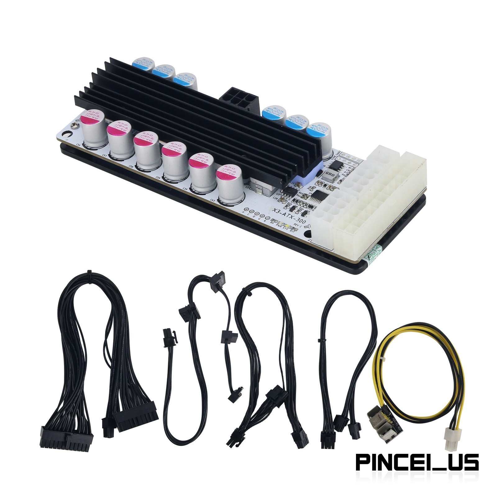 PICO-BOX X3-ATX-300W Power Board Wide Voltage 16-24V Single Channel InputDC-ATX-