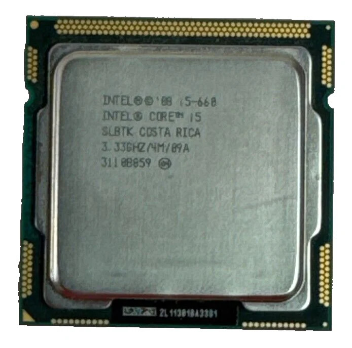 Intel Core i5-660 3.33GHz SLBTK LGA1156 Dual-Core CPU Processor Tested