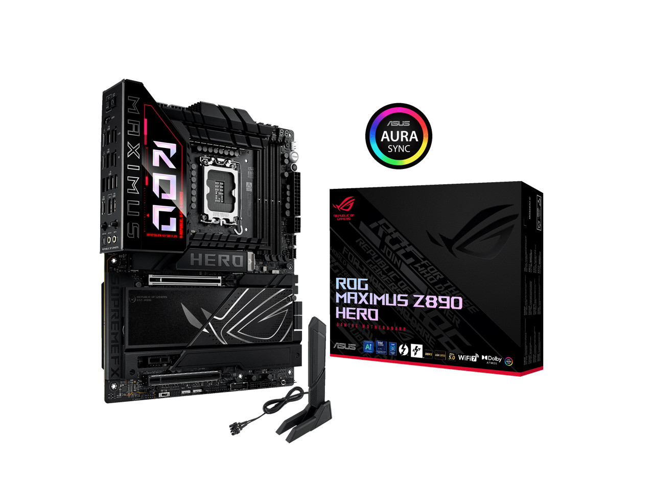Asus ROG MAXIMUS Z890 HERO ROGMAXIMUSZ890HERO ATX Motherboard