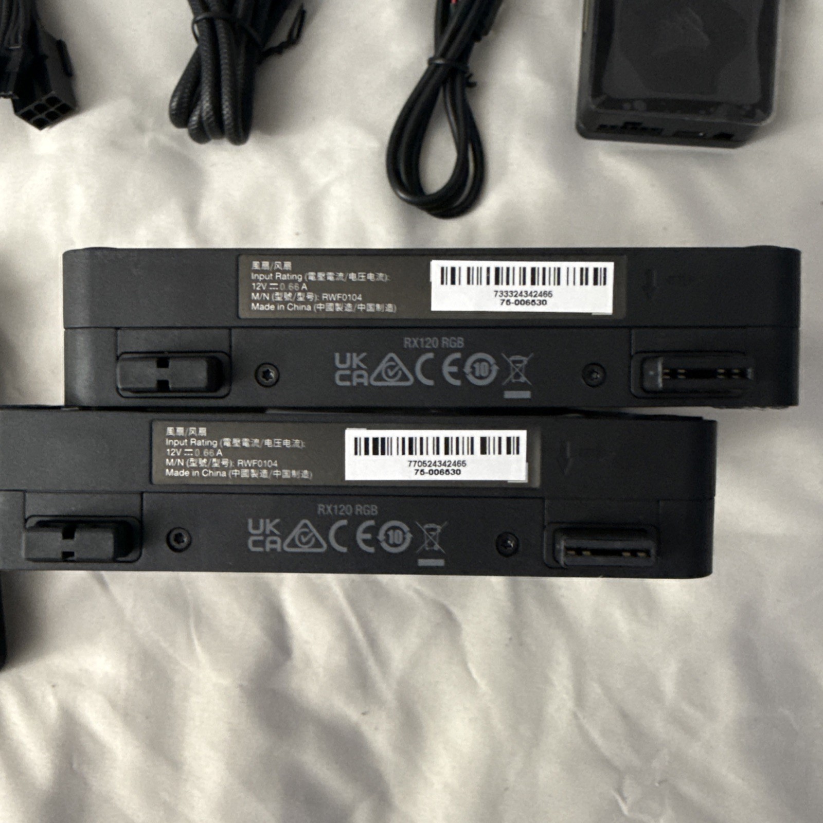 CORSAIR iCUE Link RX120 RGB 120mm PWM Fans with iCUE Link Hub ‎CO-9051018-WW