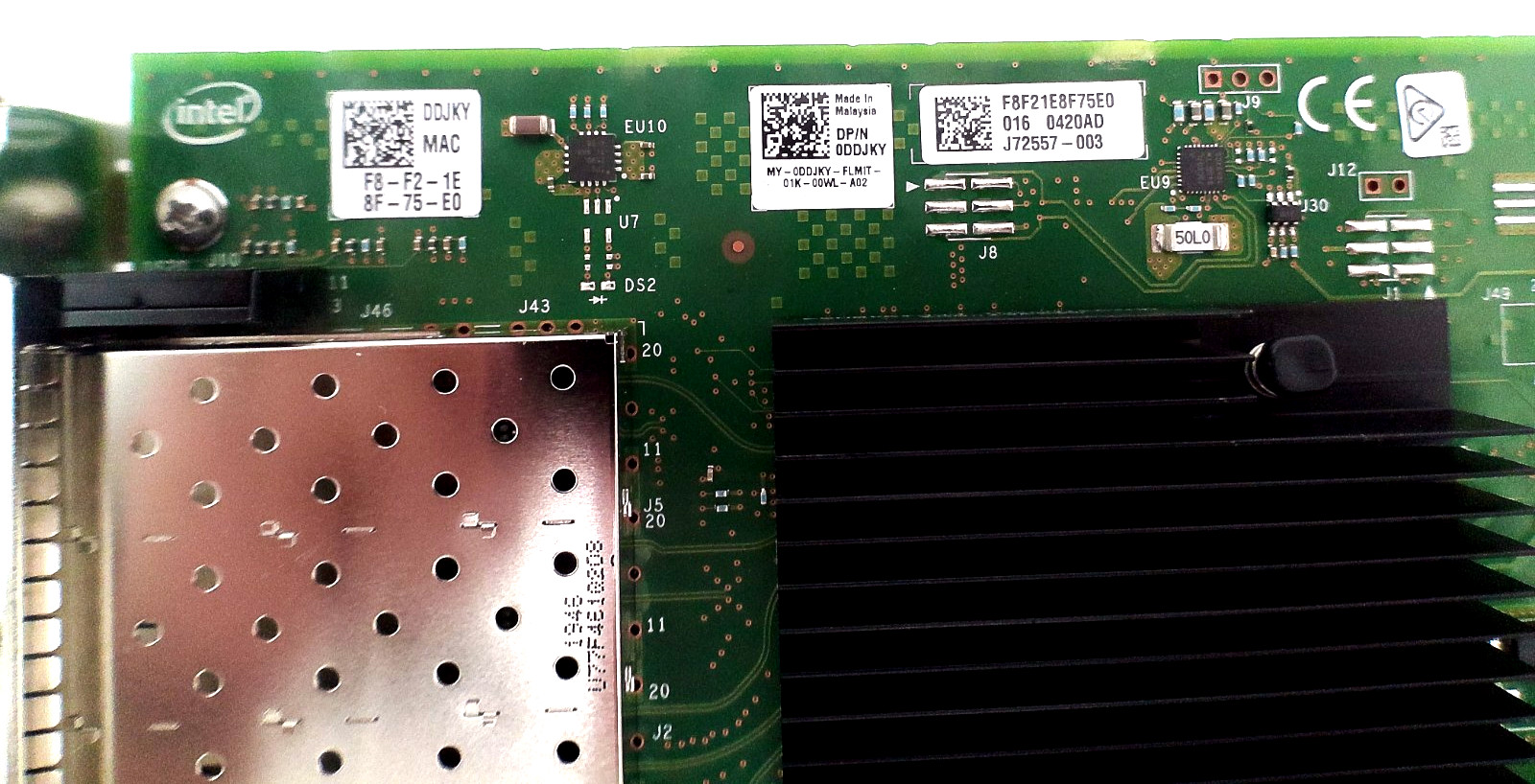 DELL ADAPTER, X710-DA4 4-PORT 10GB SFP PCI-E FH (DDJKY)
