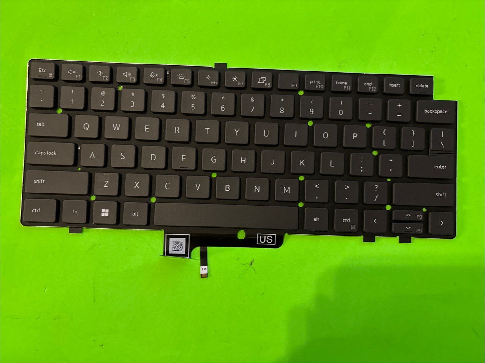 New Dell Latitude 7440 7340 7640 Backlit US English Keyboard H3DHT 0H3DHT K4,10