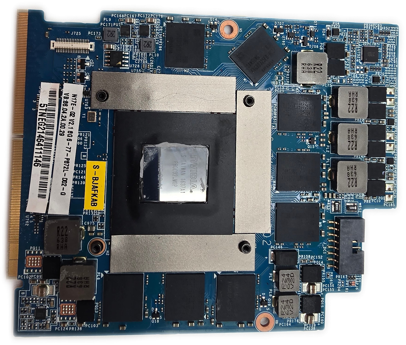 NVIDIA GeForce GTX 1070 8GB MXM 3.0 3.1 DDR5 HDMI DP G-SYNC VR CUDA