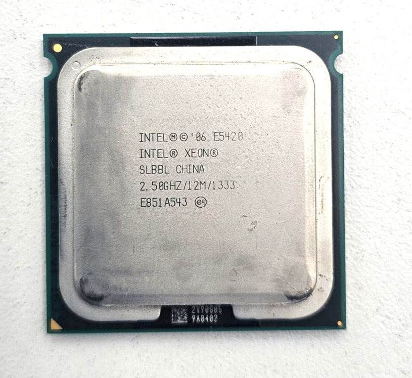 Intel Xeon E5420 Processor SLBBL China 2.50GHz/12M/1333 E851A543 Tested.