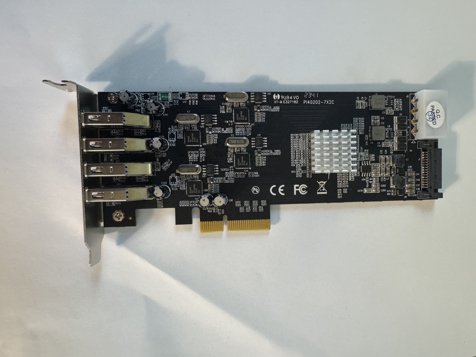 StarTech 4 Port USB 3.0 PCIe Card PEXUSB3S44V with 5Gbps – Low Profile Only
