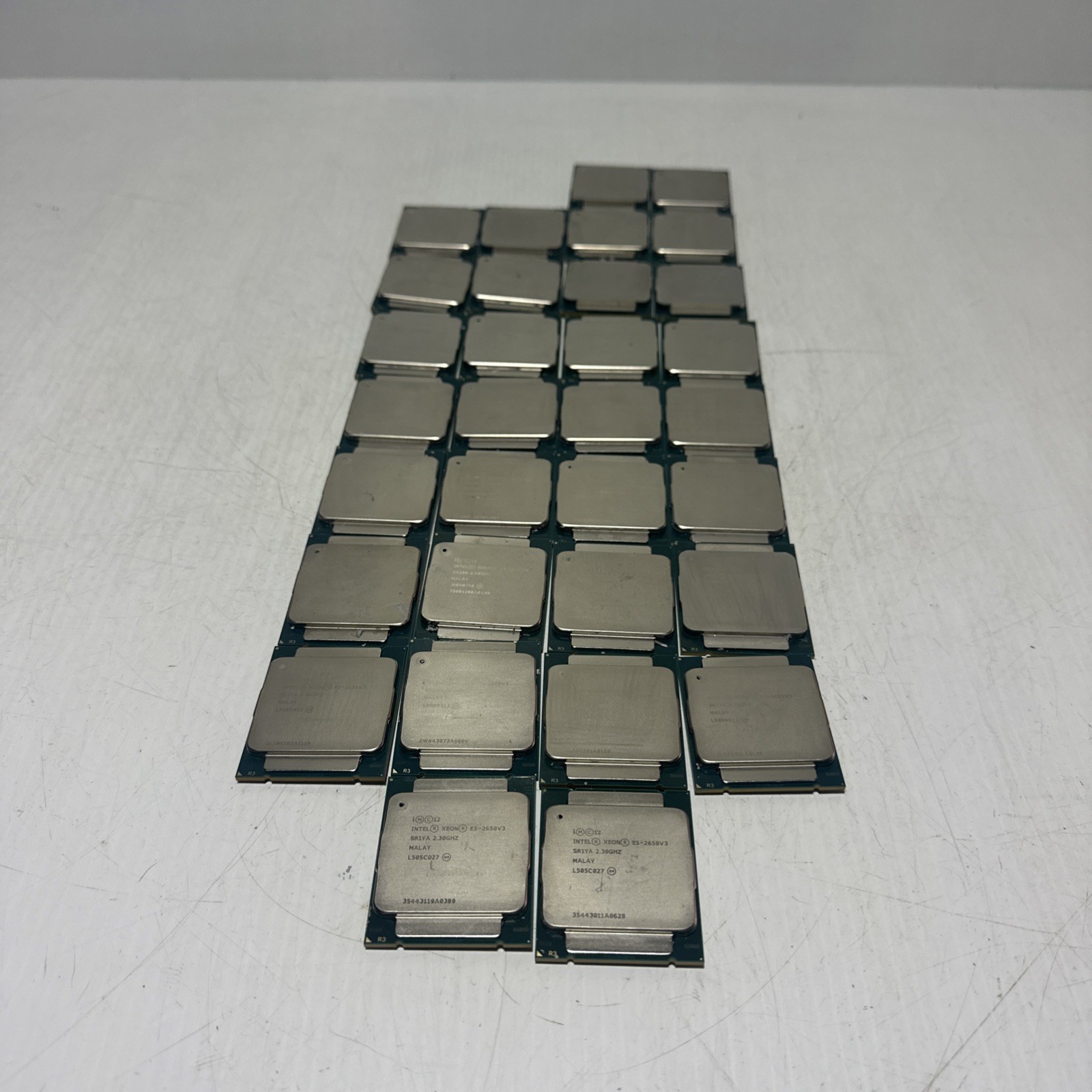 Intel Xeon E5 V3 Series Lot of 34 Processors E5-1603-E2650 V3 Free Shipping
