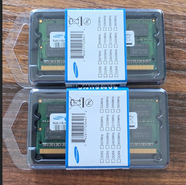 16GB Samsung DDR3L 1600MHz Laptop RAM Kit (2x 8GB) PC3L-12800S SO-DIMM Pair