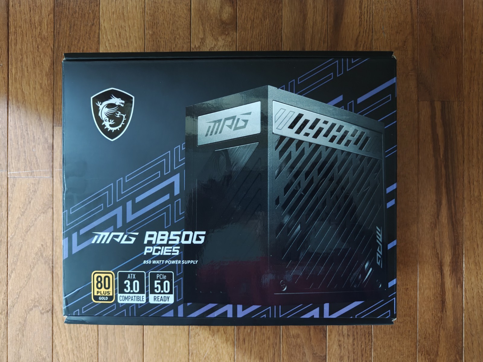 ​MSI MPG A850G PCIE5 850W 80+ Gold Full Modular Power Supply – ATX 3.0 Ready