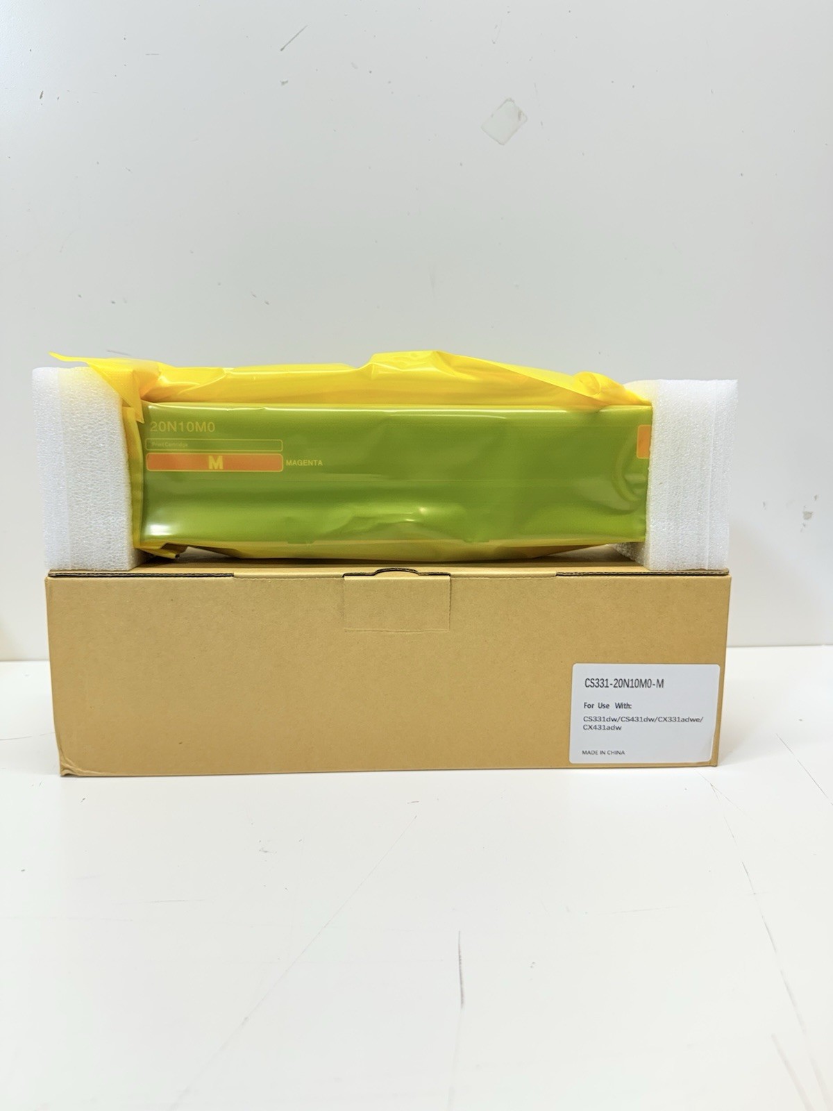 High Yield CS331 CX331 Toner Cartridge Set with Chip 20N10K0 20N10C0 20N10M0 …