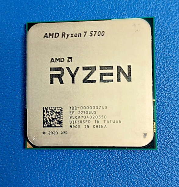 AMD Ryzen 7 5700 8-Core 3.7GHz Socket AM4 CPU (Parts Only) Read Description.