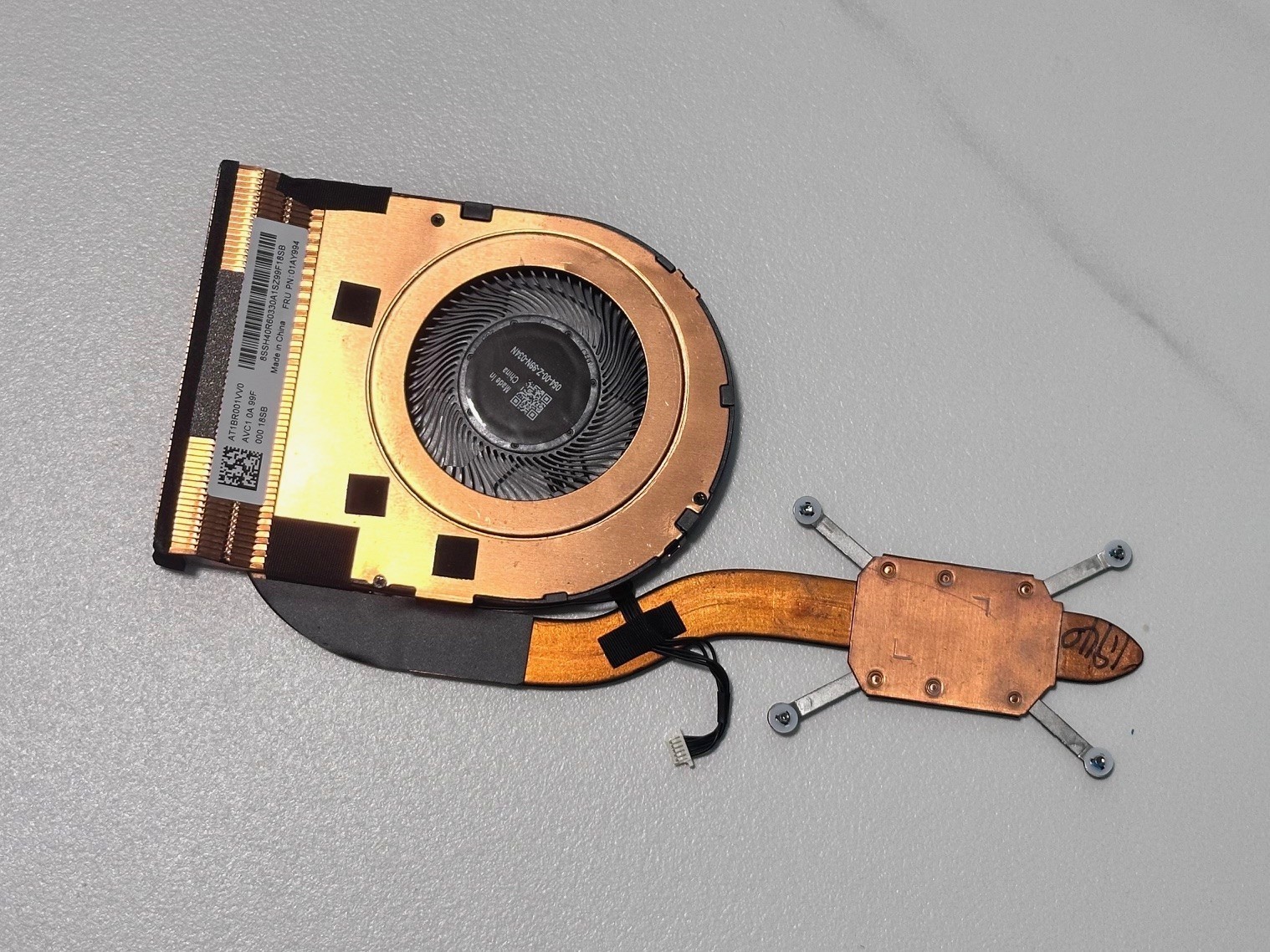 New Genuine Lenovo ThinkPad T490S CPU Heatsink Cooling Fan 01AY994 5H40X63204