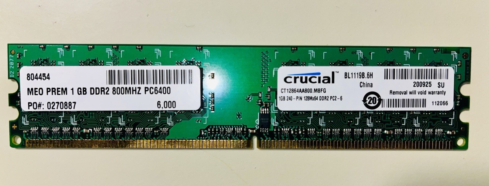 AMD GPU, Athlon 64 X2 3800 CPU, 4 pc 1gb Ram lot: Komputer Bay, Crucial & Hynix!