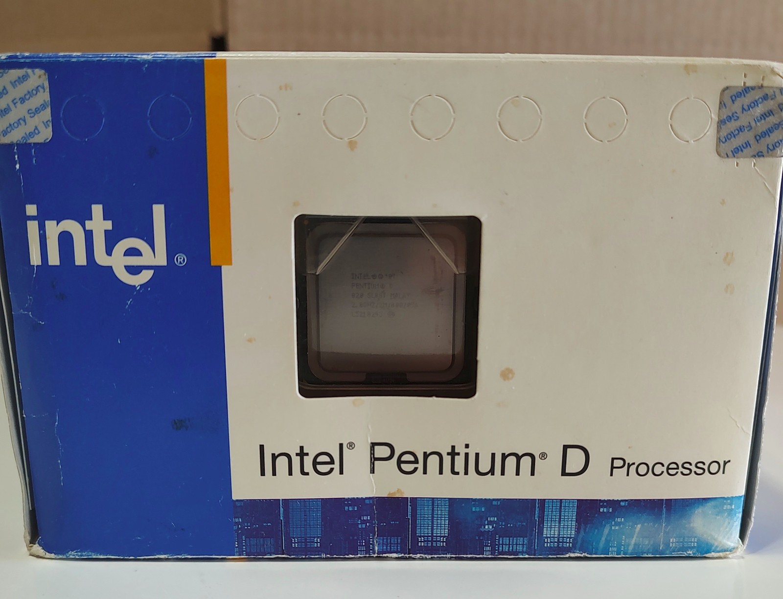 Intel Pentium D Processor 820+ 2.80GHz LGA775 Processor New In Box