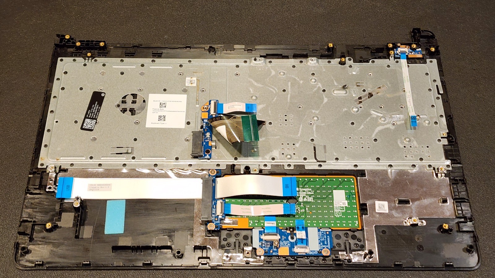 READ HP 15-BS 15-BS115DX Palmrest Non-Backlit Keyboard Touchpad 8530